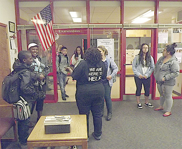 Totem Middle School Principal Tarra Patrick