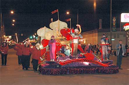 The Electric Lights Parade on State Avenue