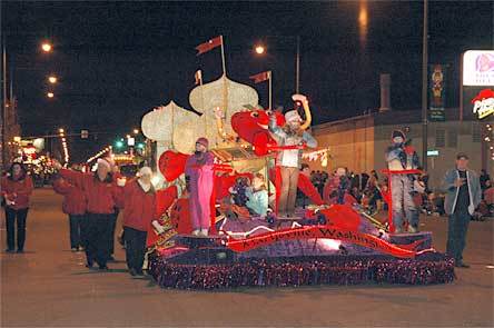 The Electric Lights Parade on State Avenue