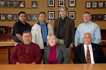 The Assistant U.S. Secretary of Labor visited the Tulalip Tribes April 6. From left