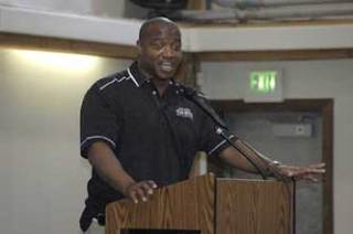 After a traditional prayer opened the Team Works camp