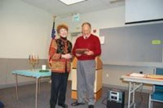 Darlene Scott is named the Pioneer of the Year by Ken Cage