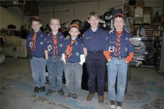 Scouts tour The Globe