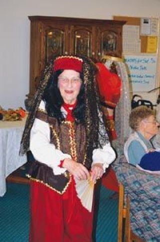 Grandview Villager Ruby Sidhu wears a Lahnga dress at A Walk Down Memory Lane