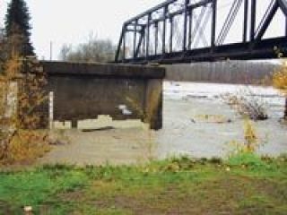 City of Arlington Public Works Director Len Olive reported that the Stillaguamish River reached a record high of 21 feet at Arlington Nov. 6
