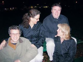 The Fab Four pictured here will be honored for helping a Snohomish County Sheriffs deputy during a fight last December in Marysville.  From left here are Gregg and Kathy Famelos and Don and Debbie Whitfield.