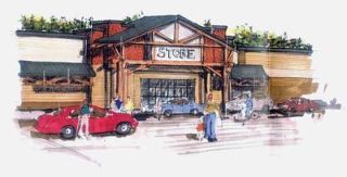 Wal-Mart proposes a unique Northwest style of architecture for its Arlington store.