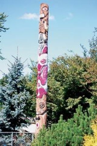 Rausch saves totem pole made by Gordon Robb