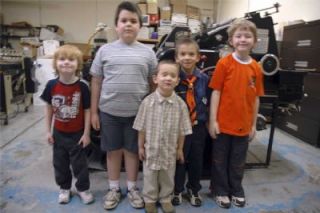 Scouts tour The Globe
