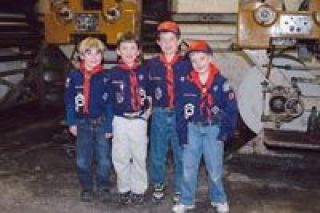Scouts tour The Globe