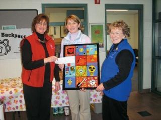 Soroptimist International of Marysville President Caroline Brown