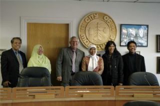 After visiting with school leaders