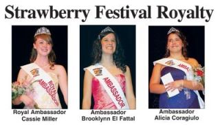 Trio selected to preside over 76th Annual Strawberry festivities