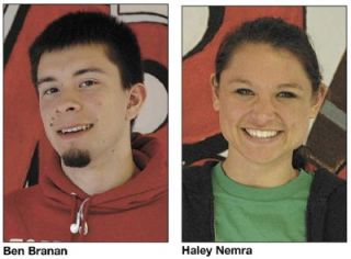Branan, Nemra are students of the month