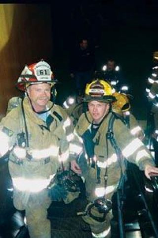 Marysville firefighters Capt. Bob Magee