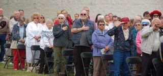 Hundreds turned out May 28 to honor those who died in service to their country during Memorial Day events at the Marysville Cemetery.
