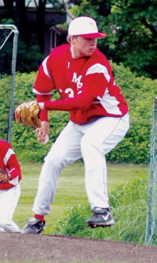 A loss against Edmonds-Woodway ended M-P pitcher Brandon Kizers 7-0 win streak as starting pitcher.