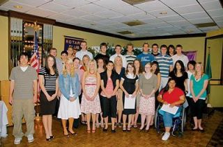 These are some of the 34 local students from public and private high schools who received $60