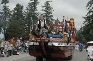 Blowing off a loud cannon every few minutes