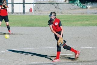 Marysville pitcher Kahryn Kuhnle threw a no-hitter against Granite Falls in the second game of her all-star teams tournament run. She had three strikeouts in Marysvilles loss to Snohomish July 5.