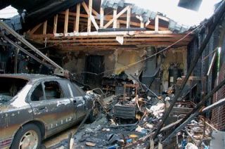 A July 4 blaze destroyed this Marysville home owned by Carolyn Barkley. The house was declared a total loss