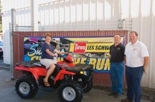 Local woman wins ATV