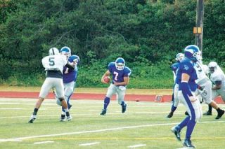 Quarterback Daimino Miller made a number of impressive runs on the day for 75 yards and finished 7-16 as a passer for 97 yards.  Millers heroics were not enough to edge Willamette