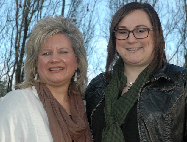 Judy Bradley and Carin Weier