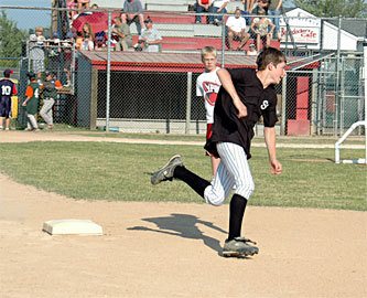 Stilly Valley Little League player Tim Kolling