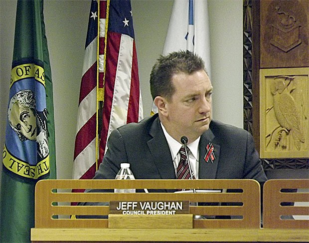 Marysville City Council President Jeff Vaughan says he was proud of the city's response during the disaster at Marysville-Pilchuck High School.