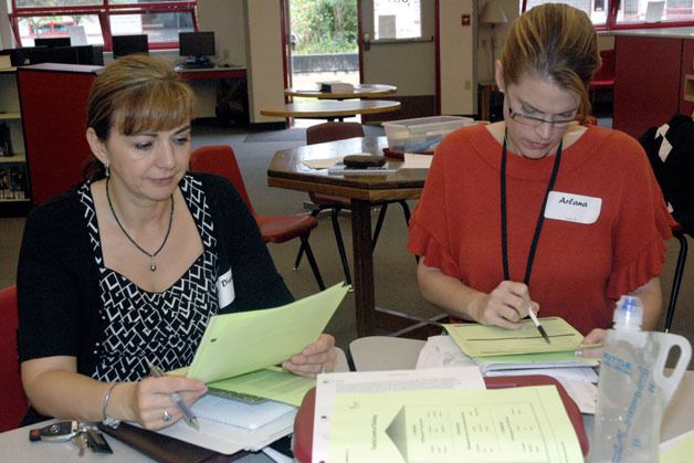 Cedarcrest Middle School seventh-grade social studies teacher Diana Ellerman