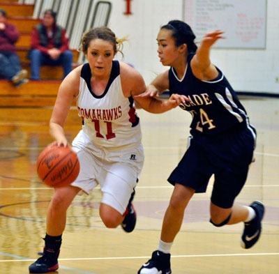 M-P senior guard Halie Romo Romo