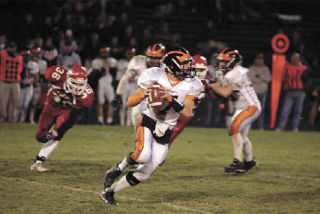 Junior defensive end Brennan Steinbaugh