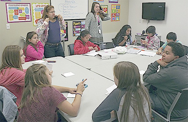 Students in the middle school MAPS program learn how to plan for their futures.
