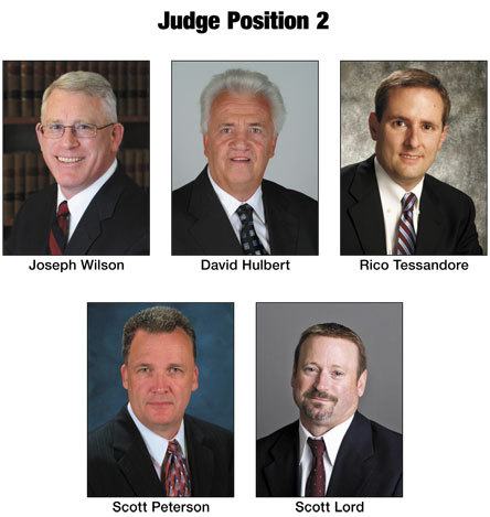 Judge Position 2 candidates