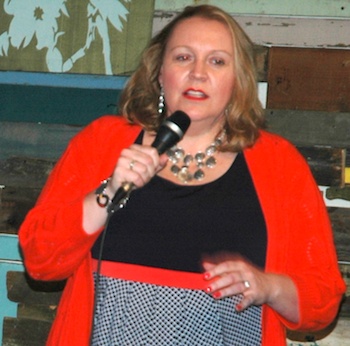 Erin Loman-Jeck tells women to share their stories.