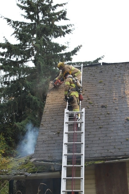 Members of the Marysville Fire District respond to a Nov. 14 fire.