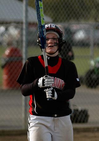 Megan Rollings is co-captain of an M-P softball team that didn’t lose a game in Wesco North play last season.