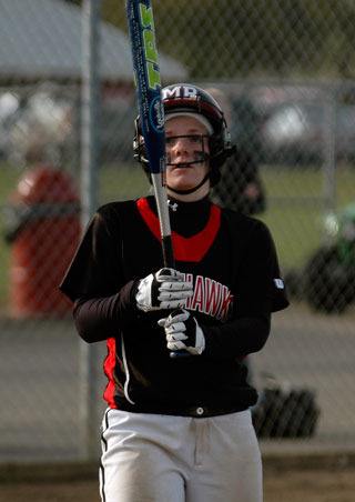 Megan Rollings is co-captain of an M-P softball team that didn’t lose a game in Wesco North play last season.