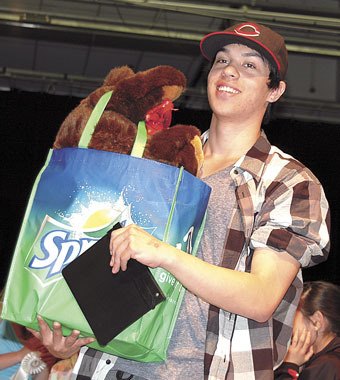 Shon Anderson not only won the Dance ages 18-19 category for breakdancing to “Frustrated