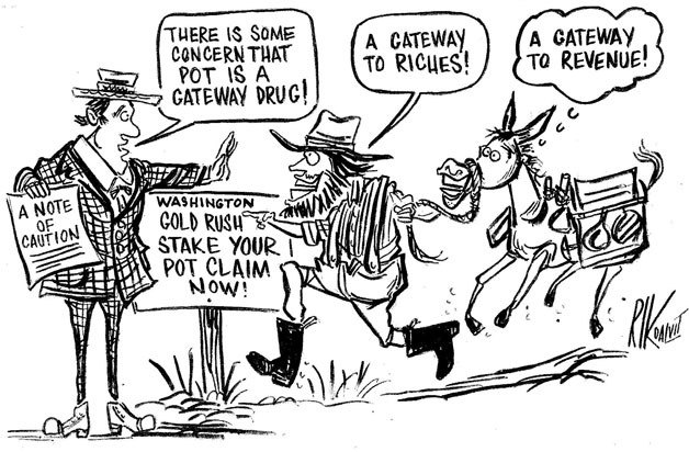 Washington Pot Rush by Rik Dalvit