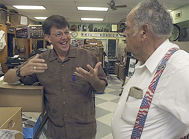 Bobby Johnston talks with Kenneth Cage about the history of Marysville.