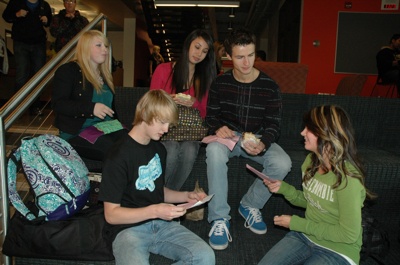 Clockwise from bottom left