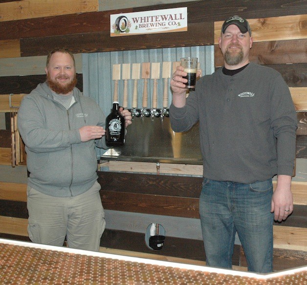 Whitewall Brewing founders Aaron Wight