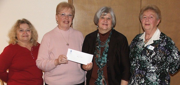 Soroptimist International of Marysville members Linda Clay