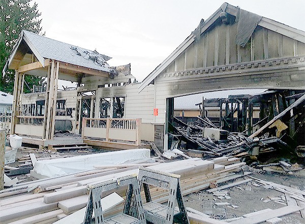 A fire just off of Grove at 51st and 73rd Saturday caused $300