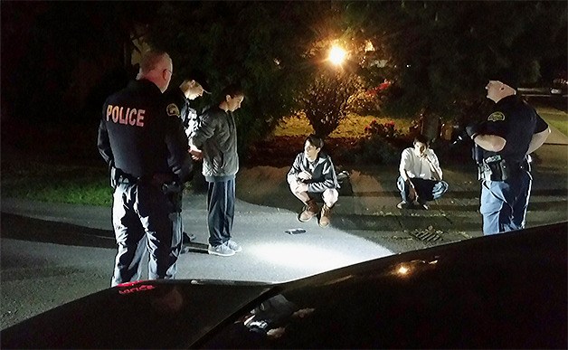 Police arrest a suspect on a warrant who did not appear in court in a domestic violence case. Later