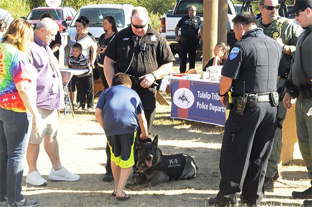 Tulalip Officer Jeff Crippen's K-9 unit