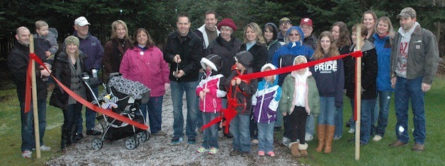 Marysville Mayor Jon Nehring is joined by members of the City Council