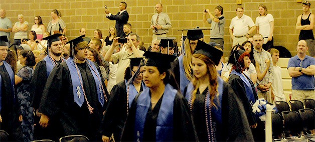 Marysville School of Arts and Technology graduated 54 proud Penguins June 8.